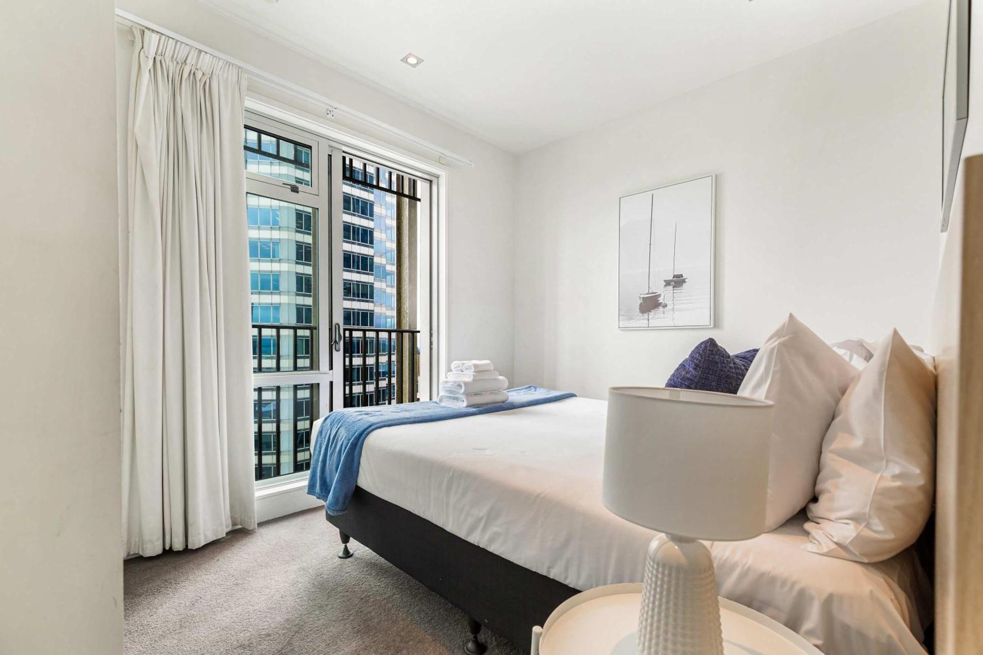 Luxury 2Br Apt In Cbd Pool, Gym, Prime Spot 오클랜드 외부 사진